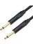 6.35MM 1/4 Gitar Kablosu Erkek - Erkek Ts/trs Electik Gitar Bas Amp Mıxer Here Için Başkalı Site Kablosu 300CM (Yurt Dışından) 1