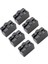 Başsız Gitar Tremolo Köprü Sistemi Gitar Aksesuarları Için 1 Set 6 Adet Siyah Gitar Köprü Ip Eyer Eyer (Yurt Dışından) 1