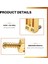 Dikdörtgen Gitar Köprüsü Çırpma Tabakası Stratocaster Tele Telecaster Elektro Gitar Değiştirme, Altın (6 Paket) (Yurt Dışından) 5