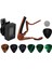 Gitar Capo Tuner Ukulele Violin Için Uygun Elektrikli Bass Akustik Gitar Sicks ve Pick Tutucu Gitar Aksesuarları (Yurt Dışından) 2