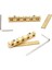 Elektro Gitar Pirinç Somun 42MM Yükseklik Ayarlanabilir Pirinç Roller Somun Gitar Somun 6 String Elektro Gitar Yedek Parçaları (Yurt Dışından) 4