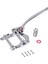 Gitar Vibrato Tailpiece Tremolo Düz Üst Gövde Tremolo Ünitesi Tele, Sg, Lp, Vb Için Elektro Gitarlar (Gümüş) (Yurt Dışından) 2