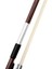 Qa-18 Keman Yay 4/4 Brezilya Mahogany Saf Horsetail Beyaz Kabuk Gümüş Koyun Dinini El Dinlenme Yay (Yurt Dışından) 1