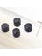 Siyah 4 Paket Hacim Kontrol Düğmesi Tonu Düğmesi Düz Kontrol Topçusu Gitar Kontrol Knob Gitar Pedal Düğmesi (Yurt Dışından) 3