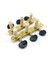 2pcs Klasik Gitar Ayarlanması Pegs Tuş Makine Başlıkları 3L3R Profesyonel Gitar Aksesuarları Gitar Parçaları, Siyah (Yurt Dışından) 3