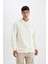 Relax Fit Kapüşonlu Baskılı Sweatshirt Y9652AZ24AU 6