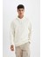Relax Fit Kapüşonlu Baskılı Sweatshirt Y9652AZ24AU 8