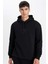 Relax Fit Kapüşonlu Baskılı Sweatshirt Y9652AZ24AU 6