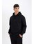 Relax Fit Kapüşonlu Baskılı Sweatshirt Y9652AZ24AU 9