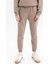 Erkek Çocuk Dokuma Etiketli Beli Paçası Lastikli Cepli Okul Jogger Eşofman Altı D1648A824AU 12