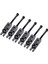 6pcs Elektro Gitar Çift Kilitleme Sistemi Kilitli Dize Saddes Tremolo Köprü Gitar Aksesuarları, Siyah (Yurt Dışından) 1