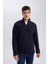 Haki Tüylenme Yapmayan Soğuk Geçirmez Regular Fit Dik Yaka Fermuarlı Polar Sweatshirt Y3996AZNS 11