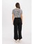 Culotte Geniş Paça Bürümcük Kapri D2175AX24SM 10