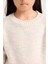 Kız Çocuk Oversize Geniş Kalıp Bisiklet Yaka Triko Kazak C9576A824WN 11
