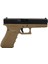 Glock 17 Gen4 Tan + Green Gas + 1 kg Bb + Taşıma Çantası + Atış Gözlüğü 3