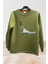 Hunter Avcılık Fermalı English Setter Baskılı Regular Fit Bisiklet Yaka Sweatshirt 1