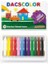 Dacscolor 12'li Mum Boya 12 Renk Silinebilir Mum Boya 1
