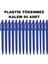 Plastik Tükenmez Kalem 50 Adet Tükenmez Kalem Mavi Renk Yazmaktadır Çevirmeli 4