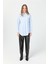 Milano Saten Arka Pileli Tunik Açık Mavi 1