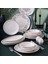 Porselen Camelia 54 Parça 12 Kişilik Yemek Takımı Gümüş 65781 1