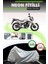 Gri Neon Fitilli Honda Cb 125 F Uyumlu Motosiklet Brandası 1
