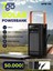 Gpw-04 50.000MAH Solar Powerbank – 4xusb-A, Qualcomm 3.0 Hızlı Şarj, Dahili Lightning & Usb-C Kablo, Dijital Yüzdelik Ekran 1