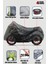 Gri Arka Çanta Uyumlu Neon Fitilli Yamaha X-Max 400 Tech Max Uyumlu Motosiklet Brandası 2