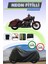 Siyah Neon Fitilli Harley Davidson Road King Special Uyumlu Motor Brandası 1