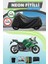 Siyah Arka Çanta Uyumlu Neon Fitilli Kawasaki Z 1000 Sx Uyumlu Motor Brandası 1