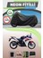 Siyah Arka Çanta Uyumlu Neon Fitilli Honda Cbr 250 R Uyumlu Motor Brandası 1