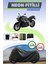Siyah Neon Fitilli Bmw K 1300 R Uyumlu Motor Brandası 1