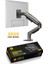 Monitör Standı North Bayou Nb F80 (2025 Yeni Model) Amortisörlü Tekli Monitör Standı Gri (17-32 Inç)-(2-9 Kg) 1