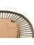 Oval Vintage Bambu Rattan Ayna 4