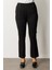 Beli Lastikli Boncuk Detaylı Pantolon Siyah 01085 1