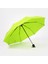 Mini Çanta Boy Bayan Şemsiyesi Yeşil Manuel Şemsiye 1