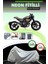 Gri Neon Fitilli Ducati Scrambler Sixty2 Uyumlu Motosiklet Brandası 1