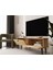 Lunaris Tv Ünitesi - Tv Sehpası 140 cm %100 Mdf Lake Ahşap Ayaklı 3