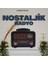 Nostaljik Radyo | Fm - Mp3 - Bluetooth - Aux | Telefona Bağlanabilir | Şarjlı 3