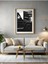 (Çerçevesiz) Siyah Beyaz Lüks Poster Moda Posteri, Ev Dekorasyonu, Oturma Odası Dekoru 1