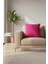 Mystic Fuchsia 50X50 Kırlent Kılıfı - Düz Renk, Modern Dekoratif Yastık Kılıfı 2