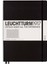 Notebook Master Slim A4 Hardcover 123 Pages Squared Black 1