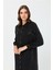 Kendinden Desenli Şık Tunik Siyah 2