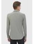 Açık Yeşil Düz Casual Fit Casual Gömlek 4