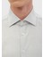 Gri Düz Regular Fit Dokuma Klasik %100 Pamuk Gömlek 3