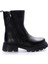 Hakiki Deri Kürklü Unisex Çocuk Kar Bot 612KFA1634-2 1