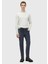 Mavi Fitilli Dokuma Slim Fit Kadife Casual Pamuk Karışımlı Pantolon 1