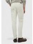 Bej Fitilli Dokuma Slim Fit Kadife Casual Pamuk Karışımlı Pantolon 4