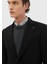 Siyah Desenli Zeroweight Slim Fit Yün Karışımlı Ceket 4