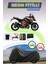 Siyah Neon Fitilli Ktm 1290 Super Duke Gt Uyumlu Motor Brandası 1