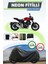 Siyah Neon Fitilli Honda Cb 1000 R Uyumlu Motor Brandası 1